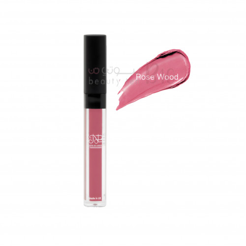 احمر شفاه سائل مقاوم للماء من نوره بو عوض - روز وود احمر شفاه سائل مقاوم للماء من نوره بو عوض - روز وود