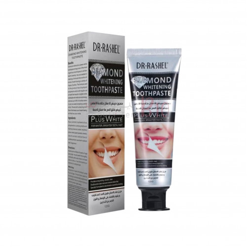 معجون أسنان دكتور راشيل دايموند للتبييض، 120 جم معجون أسنان دكتور راشيل دايموند للتبييض، 120 جم