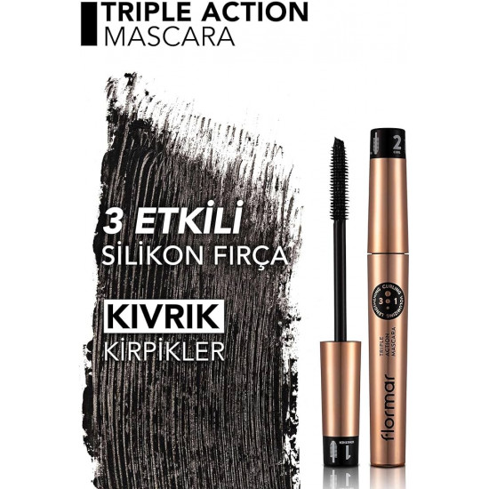 ماسكارا ثلاثية المفعول من فلورمار