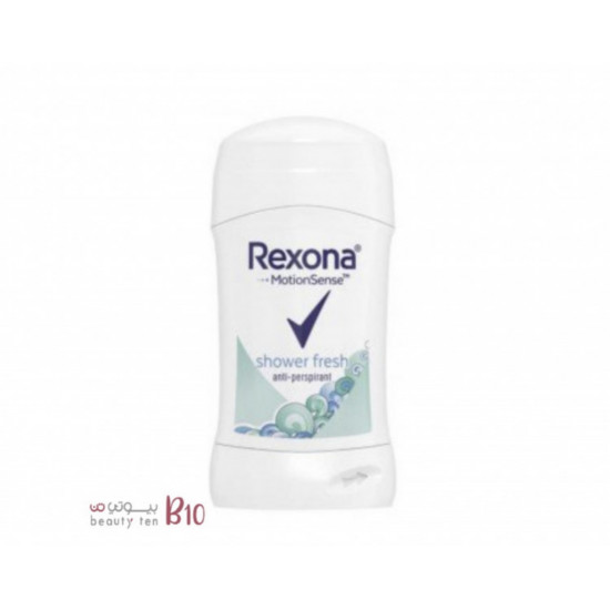 ريكسونا موشن سنس ستيك مزيل للعرق ثقة الجفاف و إنتعاش الشاور فريش - 40 جم