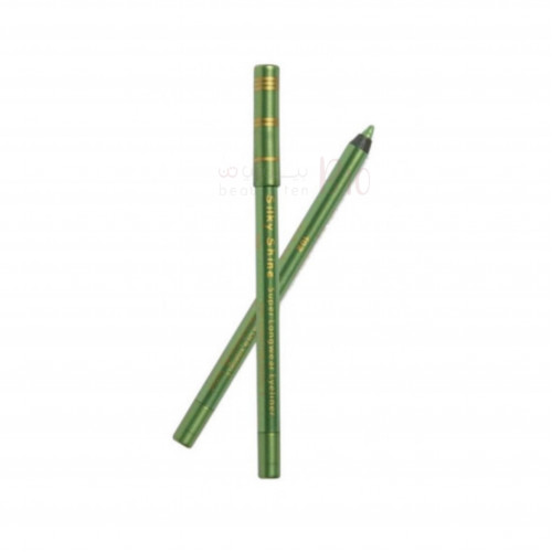 سيلكي شاين محدد عيون مضاد للماء -102 أخضر فاتح