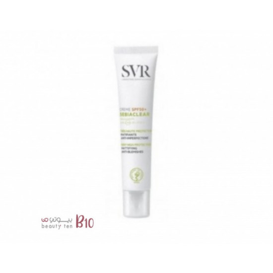 كريم واقي شمس بعامل حماية 50+ 40 مل من SVR كريم واقي شمس بعامل حماية 50+ 40 مل من SVR