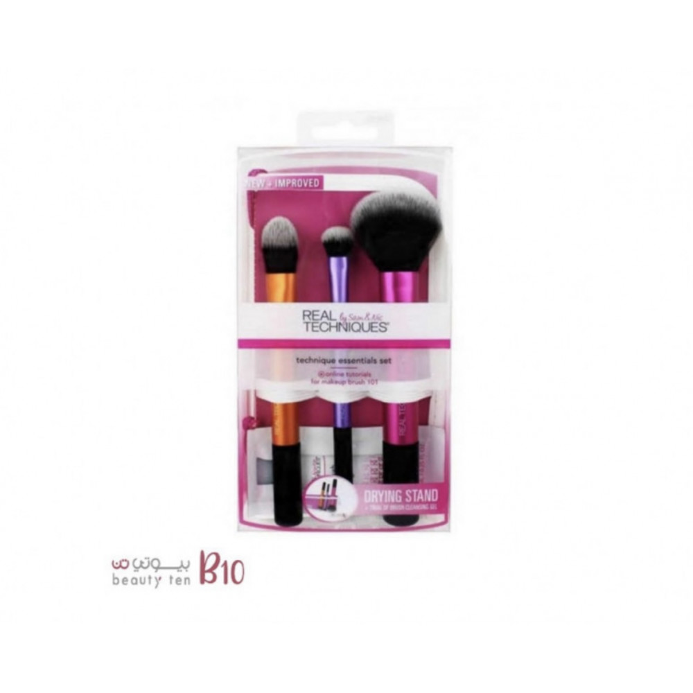 مجموعة فرش تحديد الوجه من ريل تكنيك _ 3فرش