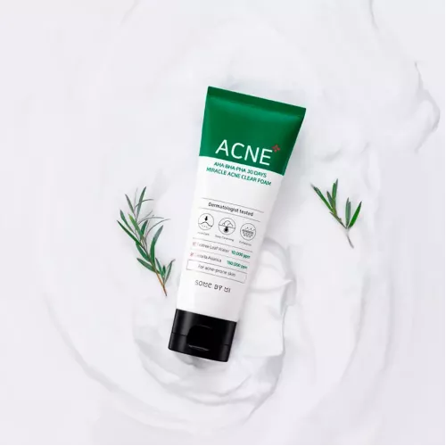 منظف الوجه الرغوي لحب الشباب المعجزة 30 يوما من سوم باي مي - 100مل