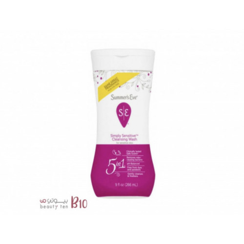 غسول المنطقة الحساسة سيمبلي سنتستيف للبشرة الحساسة من سمرز ايف- 266مل
