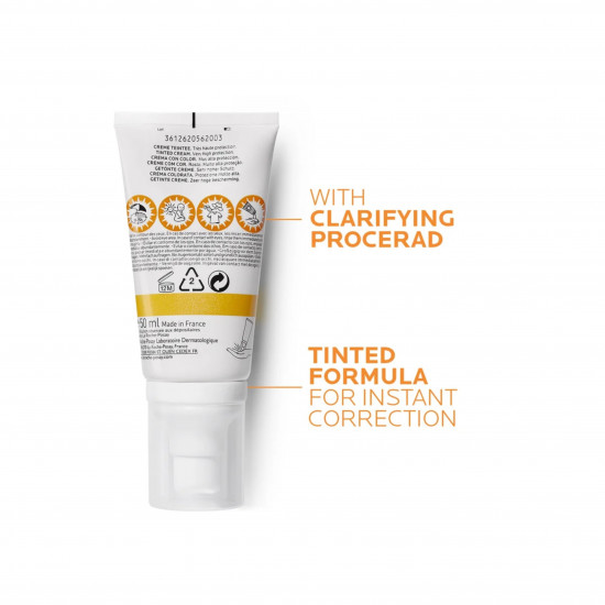 كريم ملون واقي شمس+50 لاروش بوزيه أنثيليوس بقمنتيشن  50 مل