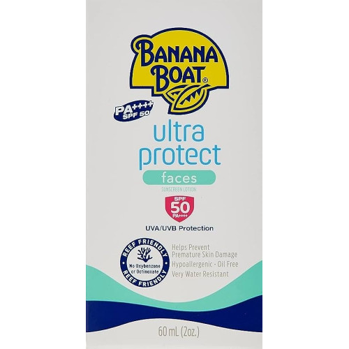 لوشن الوقاية من الشمس للوجه من بمعامل حماية 50 من بانانا بوت 60 مل لوشن الوقاية من الشمس للوجه من بمعامل حماية 50 من بانانا بوت 60 مل