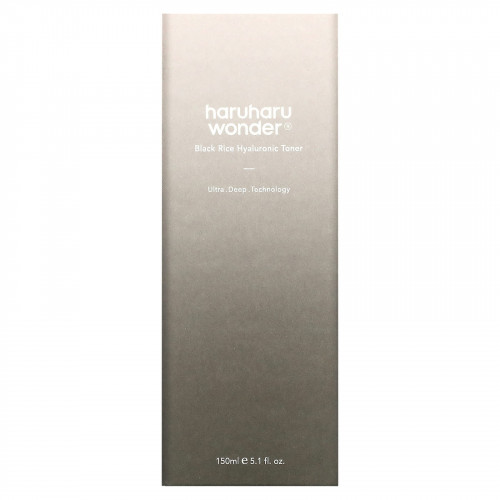 تونر الأرز الأسود وحمض الهيالورونيك هاروهارو 150مل
