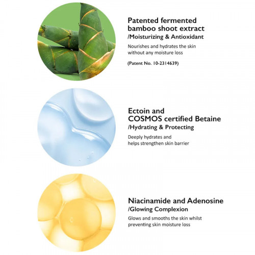 واقي الشمس اليومي المهدئ بالخيزران الاسود بعامل حماية 50 من هاروهارو 20ج