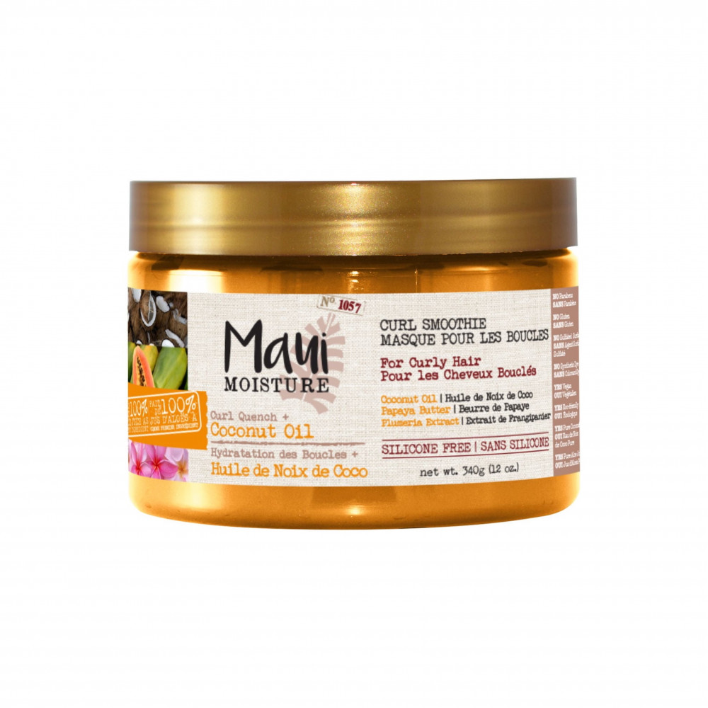 ماوي مويستشر كيرل كوينش + زيت جوز الهند لتجعيد الشعر، ماوي مويستشر كيرل كوينش + زيت جوز الهند لتجعيد الشعر،