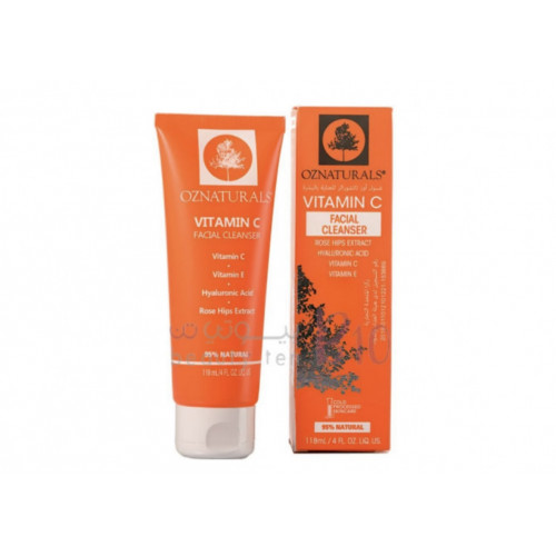 غسول فيتامين سي للوجه من اوز ناتشورال - 89 مل