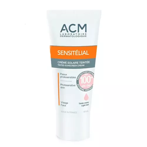 كريم واقي شمس ملون بحماية من الشمس SPF50 من ايه سي ام - 40 مل 