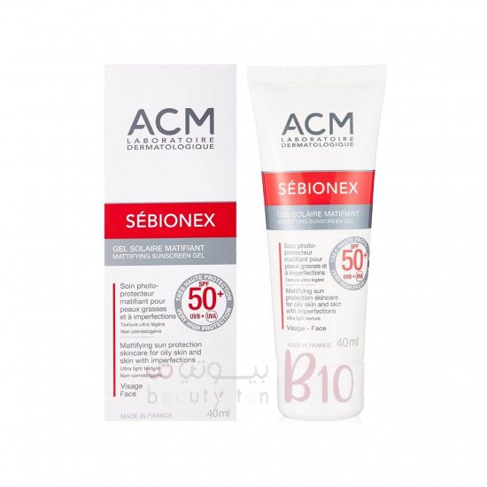 جل سيبيونكس للوقاية من أشعة الشمس بعامل حماية SPF50 من ايه سي ام - 40 مل