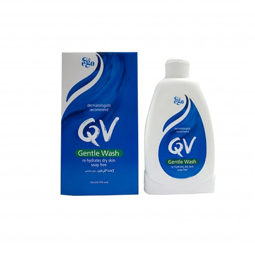 صابون سائل الاستحمام اللطيف للجسم من كيو في- 250مل