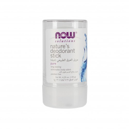 مزيل عرق طبيعي  بالشبة صلب من ناو - 120جم