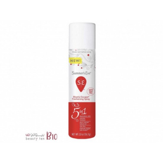 بخاخ للمنطقة الحساسة ومزيل للعرق معطر بخلاصة التفاح المنعش من سمر ايف - 56.7غ