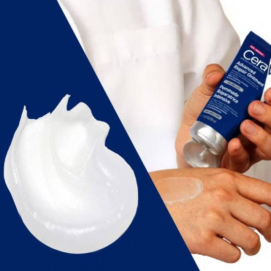 كريم الإصلاح المتقدم من سيرافي للبشرة الجافة جدًا والمتشققة، 50 مل