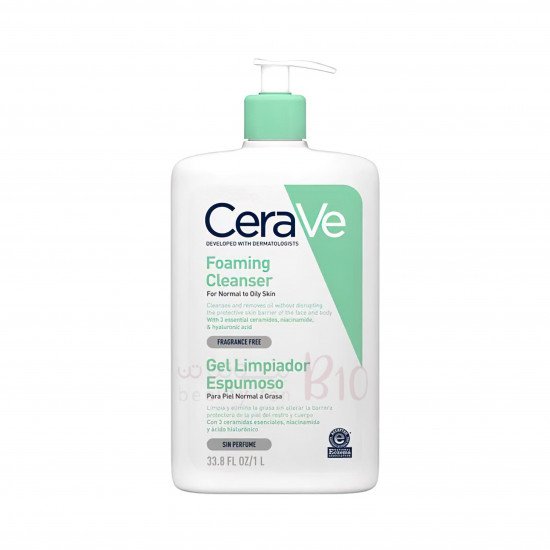 منظف ​​رغوي من سيرافي للبشرة العادية الى الدهنية 1 لتر