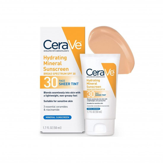 واقي الشمس الملون مع عامل حماية 30 من سيرافي 50مل واقي الشمس الملون مع عامل حماية 30 من سيرافي 50مل