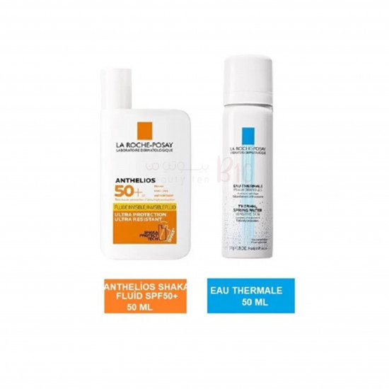 واقي شمس انثيليوس شفاف بعامل حماية 50 من لاروش بوزيه 50مل + بخاخ مياه الينابيع الحرارية 50 من مجانا واقي شمس انثيليوس شفاف بعامل حماية 50 من لاروش بوزيه 50مل + بخاخ مياه الينابيع الحرارية 50 من مجانا