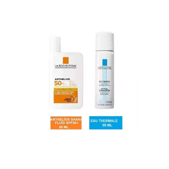 واقي شمس انثيليوس شفاف بعامل حماية 50 من لاروش بوزيه 50مل + بخاخ مياه الينابيع الحرارية 50 من مجانا واقي شمس انثيليوس شفاف بعامل حماية 50 من لاروش بوزيه 50مل + بخاخ مياه الينابيع الحرارية 50 من مجانا