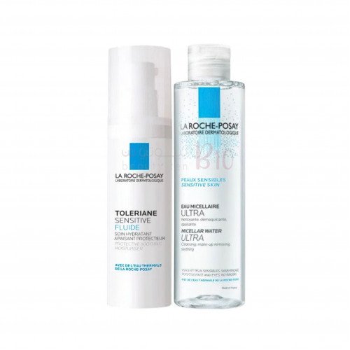 توليريان السائل الحساس + ماء ميسلار الترا من لاروش بوزيه