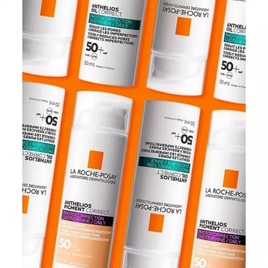 واقي شمس ملون ومصحح بعامل حماية50 من لاروش بوزيه 50 مل