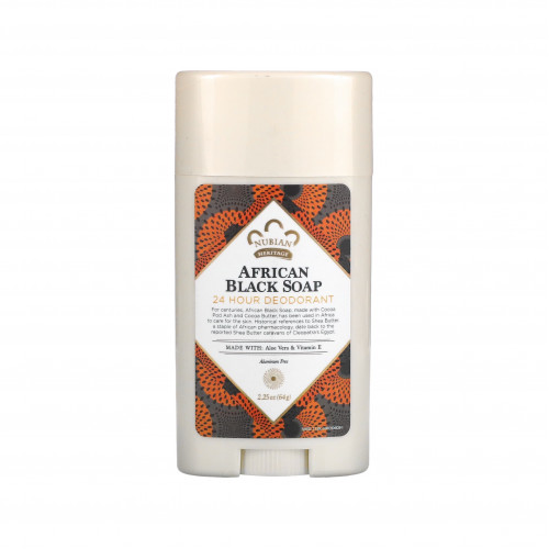 مزيل عرق بالصابون الاسود الافريقي  طبيعي 100% من نوبيان هيرتج