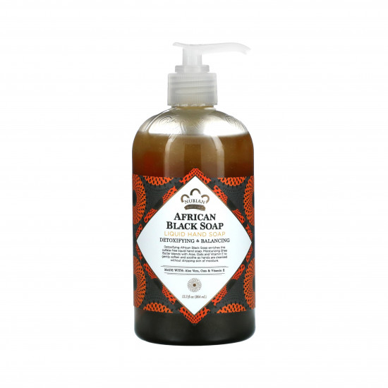 صابون أسود إفريقي، صابون سائل لليدين من نوبيان هيرتج 364مل