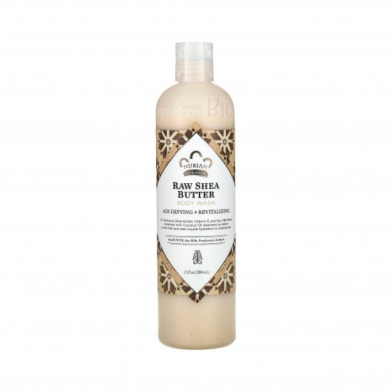 غسول للجسم بزبدة الشيا الخام من نوبيان هيرتج 384 مل