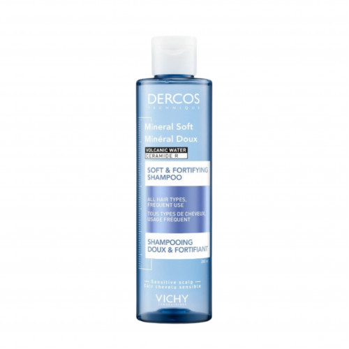 شامبو ديركوس المعدني الناعم والمقوي من فيشي 200 مل