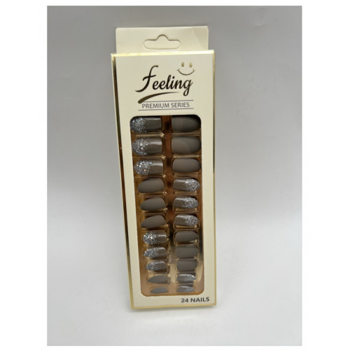 اظافر صناعية قليتر بلاصق ذاتي 24 ظفر