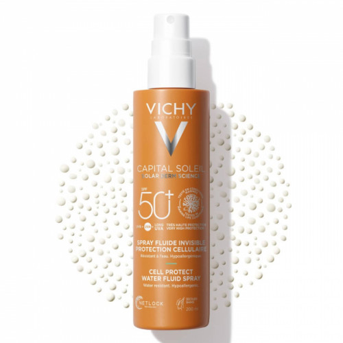 بخاخ سائل واقي شمس غير المرئي من فيشي - 200 مل