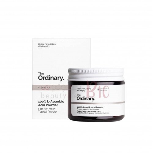 مسحوق حمض الأسكوربيك اوردنري 100٪ 20 جم مسحوق حمض الأسكوربيك اوردنري 100٪ 20 جم