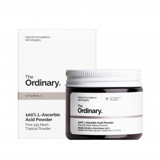 مسحوق حمض الأسكوربيك اوردنري 100٪ 20 جم