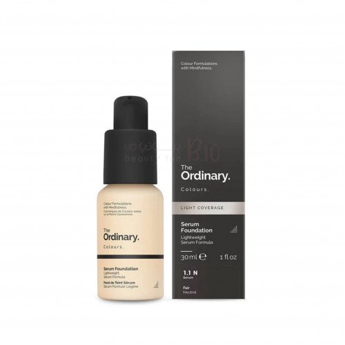 كريم أساس سيروم  مع عامل حماية من الشمس 15 ملون من اوردنري-30 مل