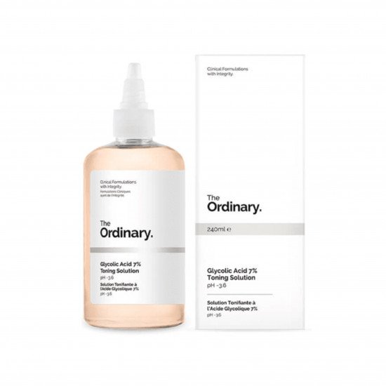 محلول توننغ بحمض الجليكوليك 7% من ذا اورديناري - 240مل