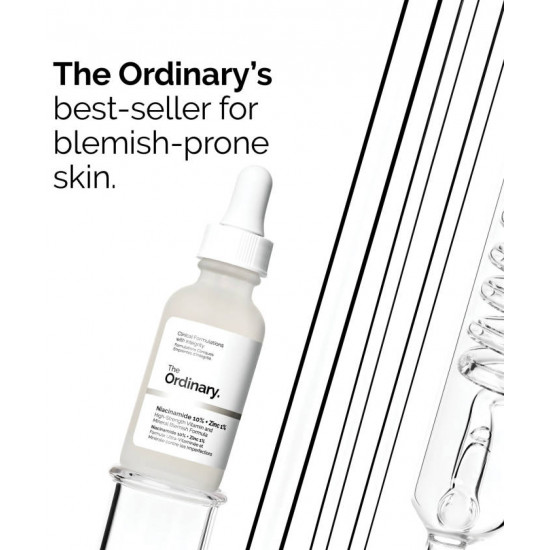 نياسيناميد 10% + زنك 1% من ذا اورديناري - 30مل نياسيناميد 10% + زنك 1% من ذا اورديناري - 30مل