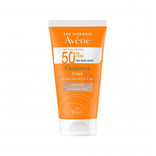 تنت واقي شمس ملون من افين للبشرة المعرضة للعيوب 50مل