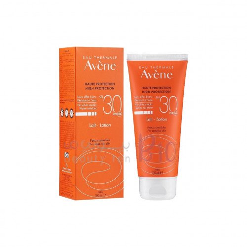 لوشن الوقاية من الشمس بعامل حماية 30 للبشرة الحساسة من افين 100مل