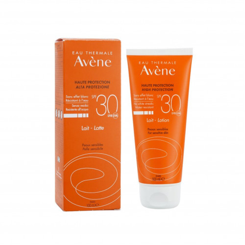 لوشن الوقاية من الشمس بعامل حماية 30 للبشرة الحساسة من افين 100مل