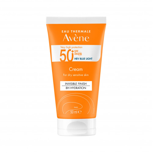 واقي شمس من افين بعامل حماية 50+ للبشرة الحساسة  50مل