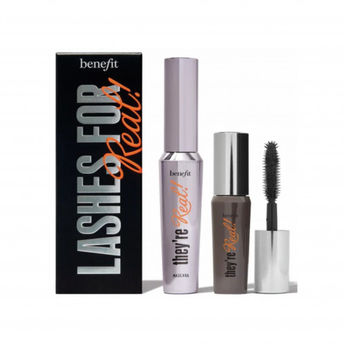 مجموعة معززة للماسكارا الحقيقية من بينفت ، مسكرتين