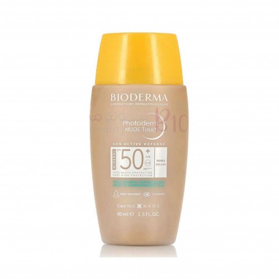 واقي شمس معدني ملون جولد  بعامل حماية 50من بيوديرما 40مل