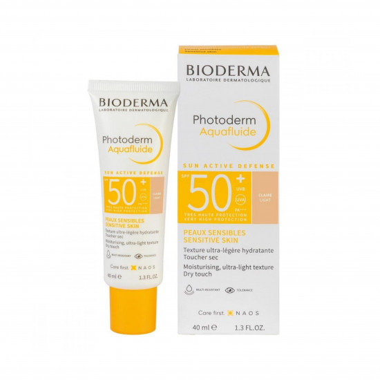 لوشن واقي شمس بعامل حماية 50 للبشرة الحساسة لون فاتح من بيوديرما 40مل