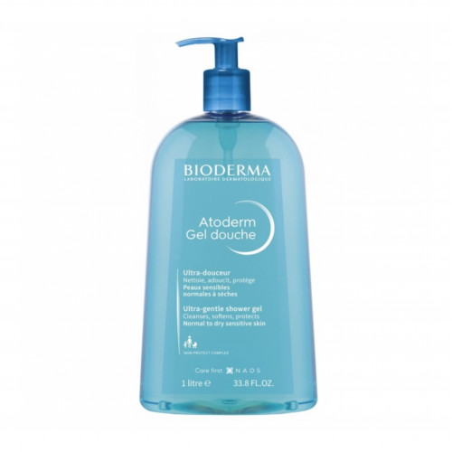 جل الاستحمام اتوديرم من بيوديرما - 1 لتر جل الاستحمام اتوديرم من بيوديرما - 1 لتر