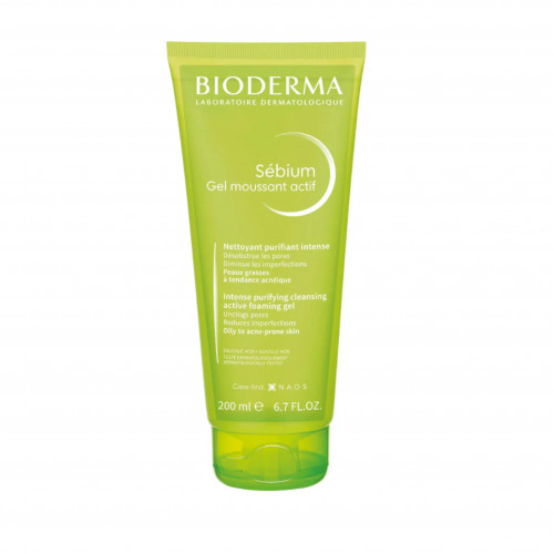 غسول وجه للبشرة الدهنية المعرضة لحب الشباب من بيوديرما - 200مل