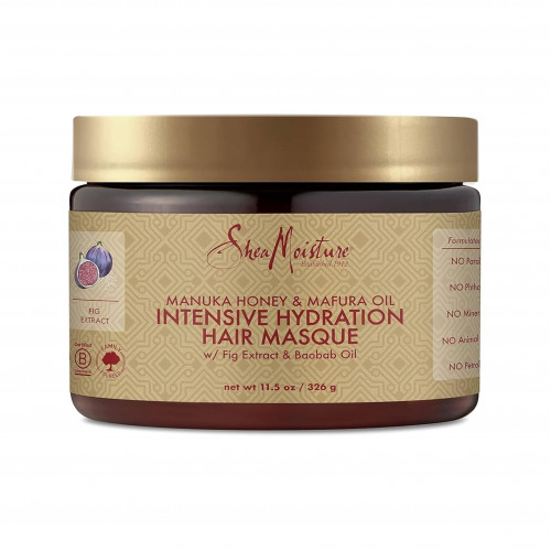 قناع الترطيب المكثف للشعر الجاف والتالف بزيت المافورا وعسل المانوكا من شيا مويستر 326جم