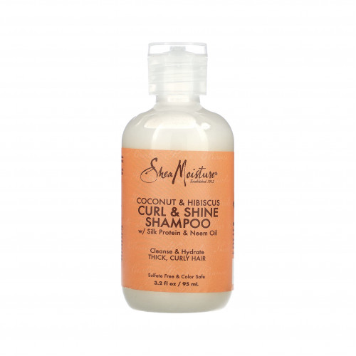 شامبو كيرل اند شاين للشعر الكثيف والمجعد بجوز الهند والكركديه من شيا مويستر 95مل