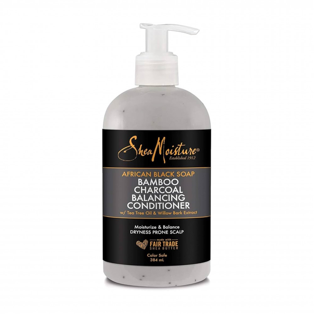 شيا مويستر بلسم فحم الخيزران الأسود الأفريقي للترطيب 384 مل - حصري